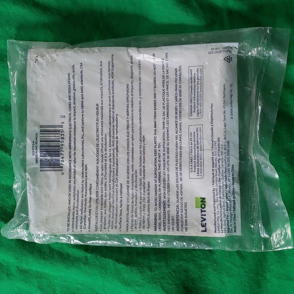 CE Tech Coaxial Wall Plate & Leviton Preferred Medium 3/8" Wall Plate New - Picture 8 of 8